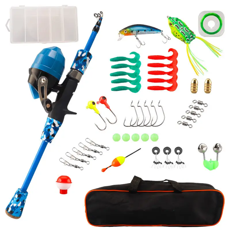 Lure Fishing Rod Short-section Fishing Gear Set