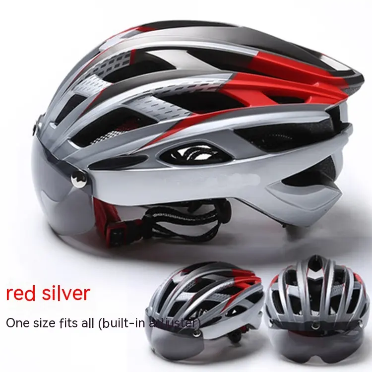 Bicycle Helmet Goggles Integrated Riding Equipment