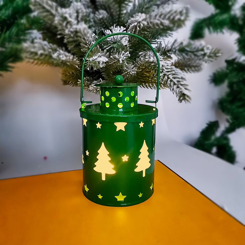 Christmas LED Small Lanterns Lights Nordic Style Creative Holiday Decoration De - Picture 7 of 9