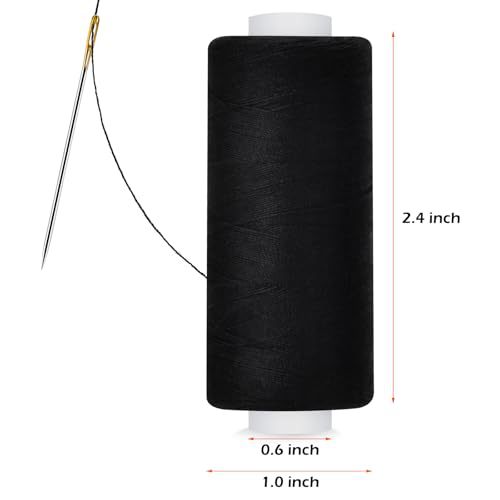 Sewing Thread Kit 402 Polyester Thread With Sewing Needle And Threading Aid
