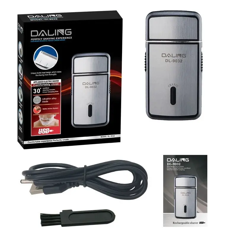 Mini Ultra-Thin Fashionable Personalized Rechargeable Electric Shaver