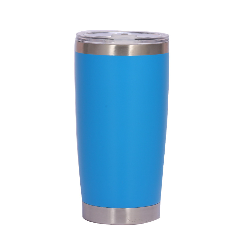 20oz Car Mug 304 Stainless Steel Double-Wall Vacuum Insulated Bottle