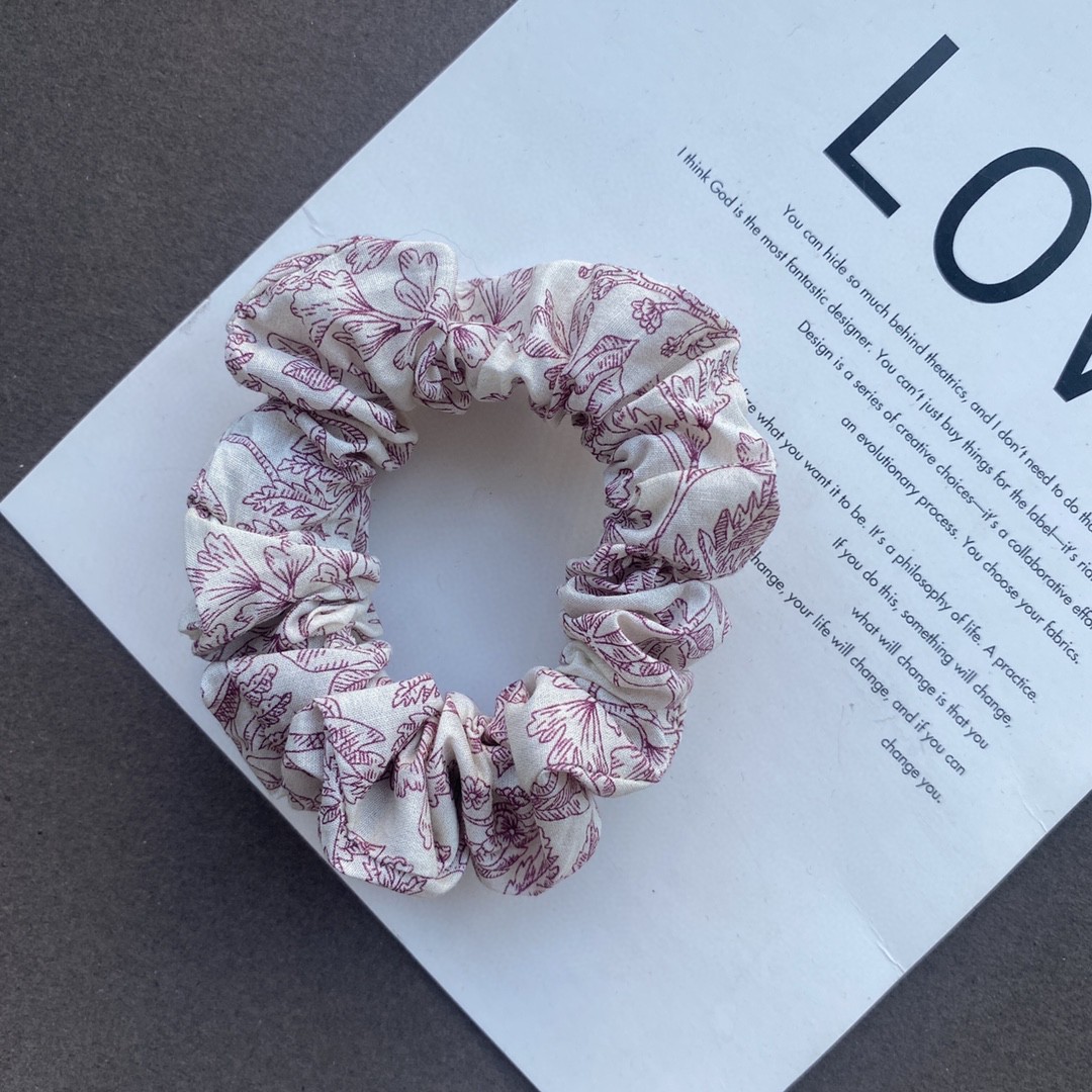 Fabric Print Hair Tie, picture 4 of 4