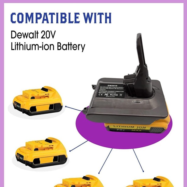 Tool Battery Vacuum Cleaner Tool