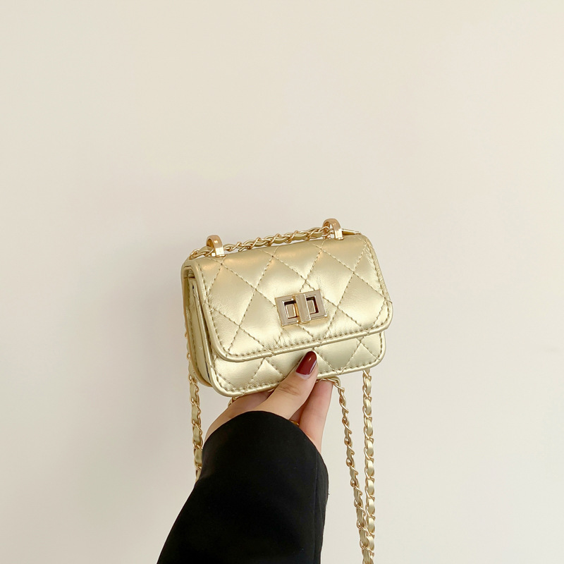 Fashionable Lock-Clasp Chain All-Match Crossbody Bag For Women