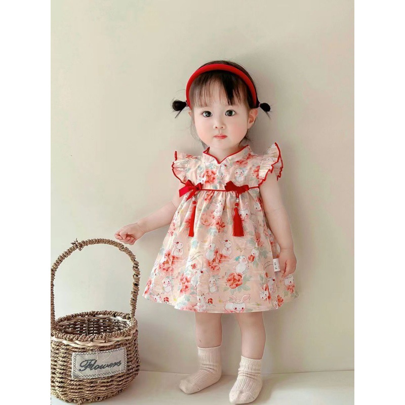 Fashion Personality Girls Cheongsam Dress