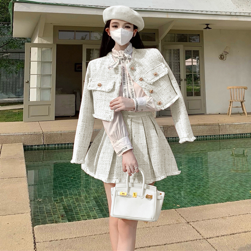 Suit Skirt Temperament Socialite Two-piece Set Small Dress - Image 3