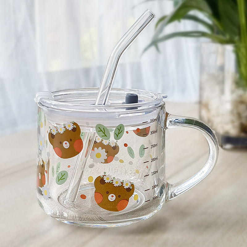 Stylish Minimalist And Uniquely Designed Glass Water Cup