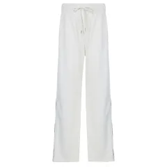 Fashion Casual Set Autumn And Winter Sports Two-piece Ribbon Pullover Sweater High Waist Loose Trousers - Pants - View 1