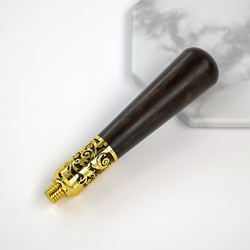 Ebony Gold Handle