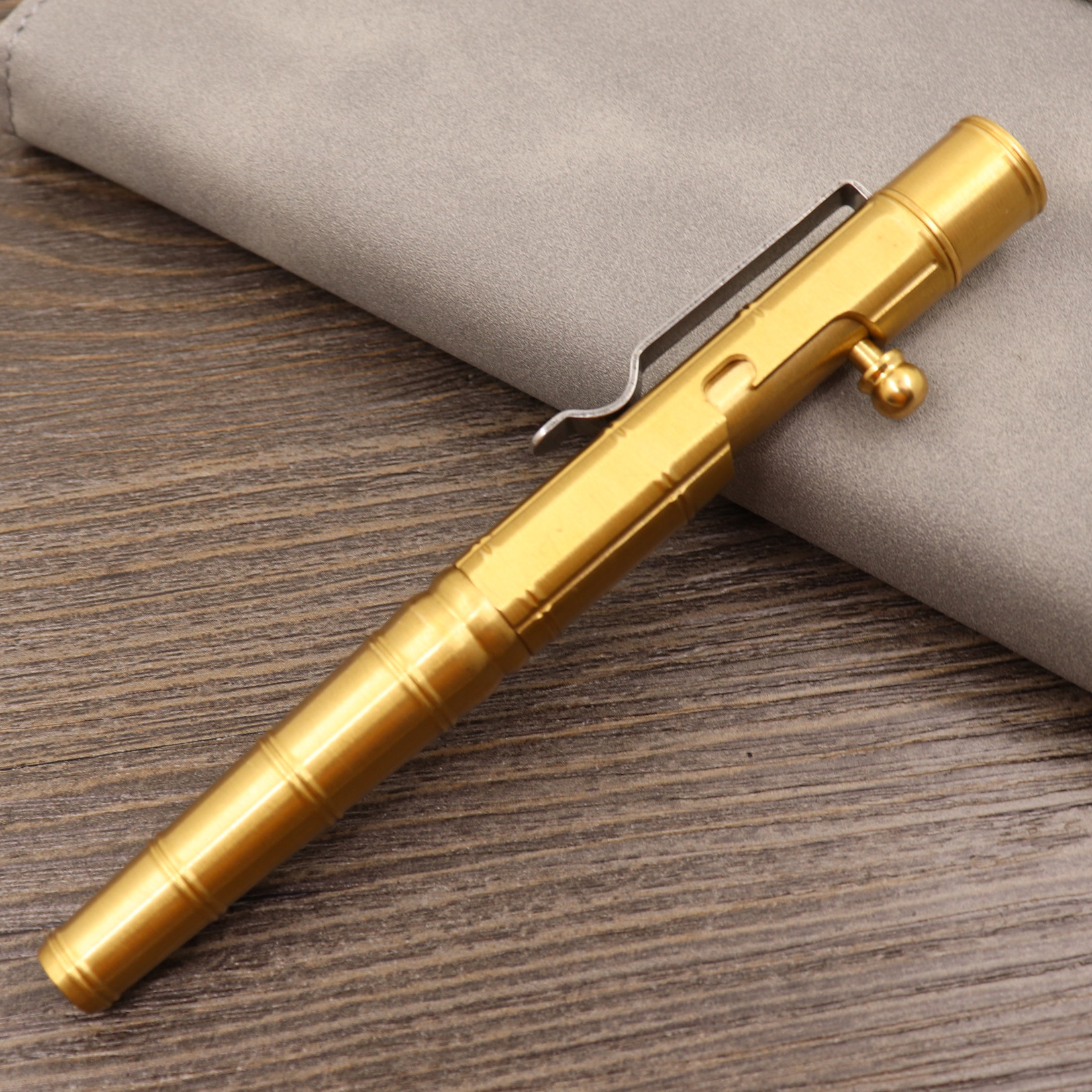 Brass Tactical Pen