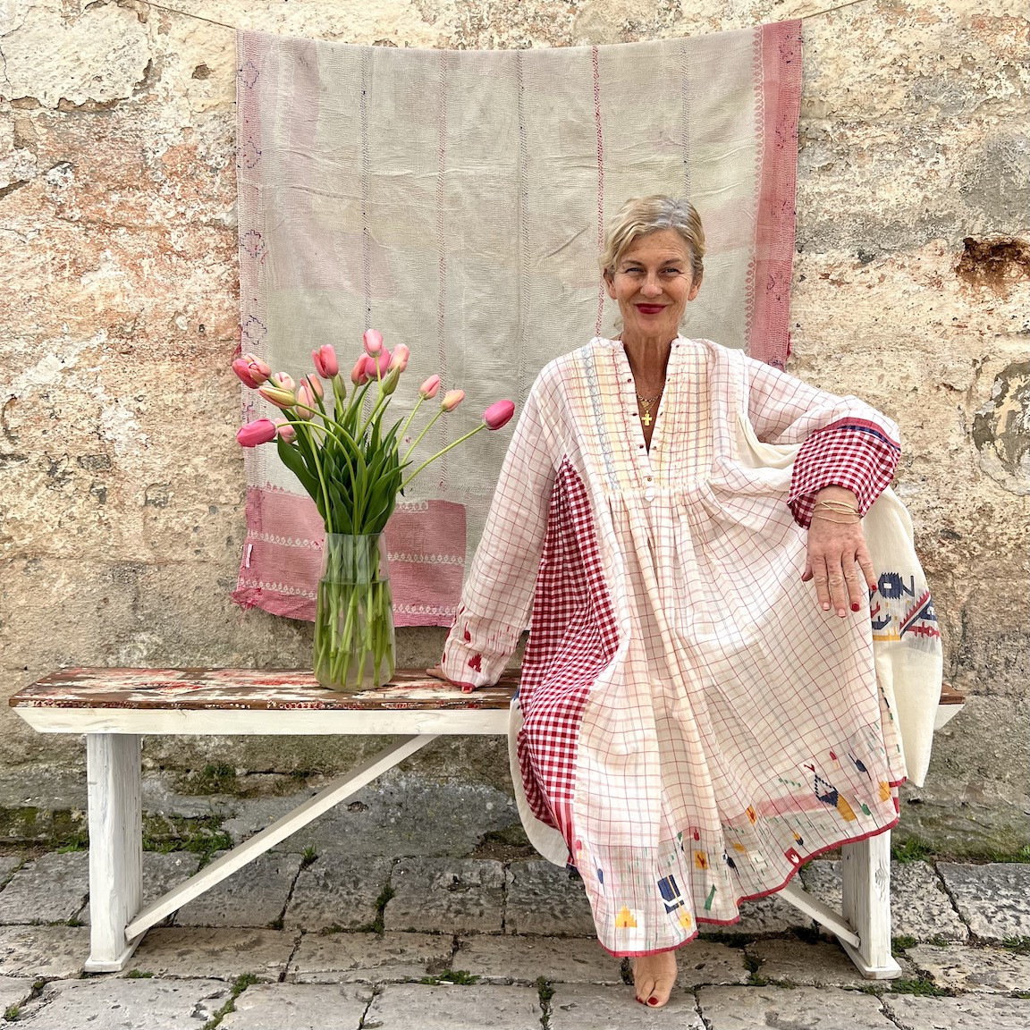 Womens Loose Fashionable Floral Dress With 3D Digital Print