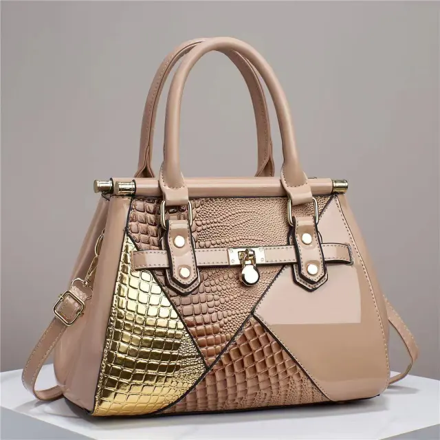 Crossbody Portable Elegant Large Capacity Shoulder Bag Women Yellow - Shop at LoveMi
