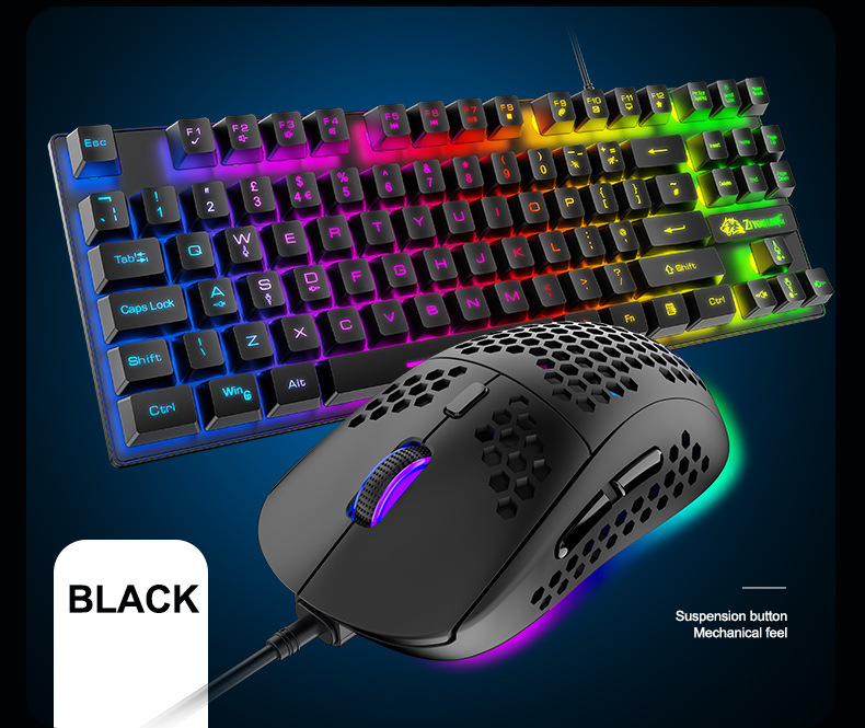 Title 37, T2 Illuminant Gaming-Set Tastatur, Maus, PC Hos...