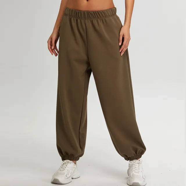 Workout Loose Casual Workout Trousers Army Green - Shop at LoveMi