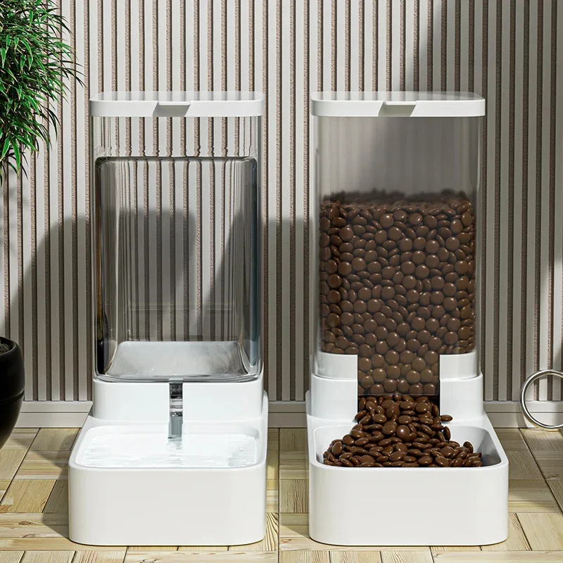Cat and Dog Water Dispenser Cat Food Automatic Feeder