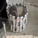 Black Bow Basket