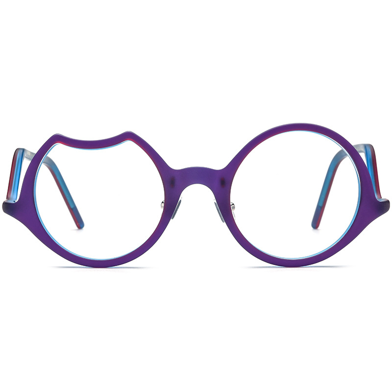 Frosted Plate Glasses Frame Personality - Image 7