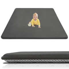 Thickened Sponge Carpet Crawling Game Sleeping Floor Shop - Carbon Gray - View 1