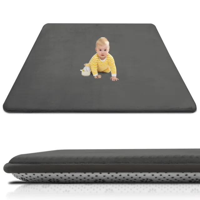 Thickened Sponge Carpet Crawling Game Sleeping Floor Shop Carbon Gray - Shop at LoveMi