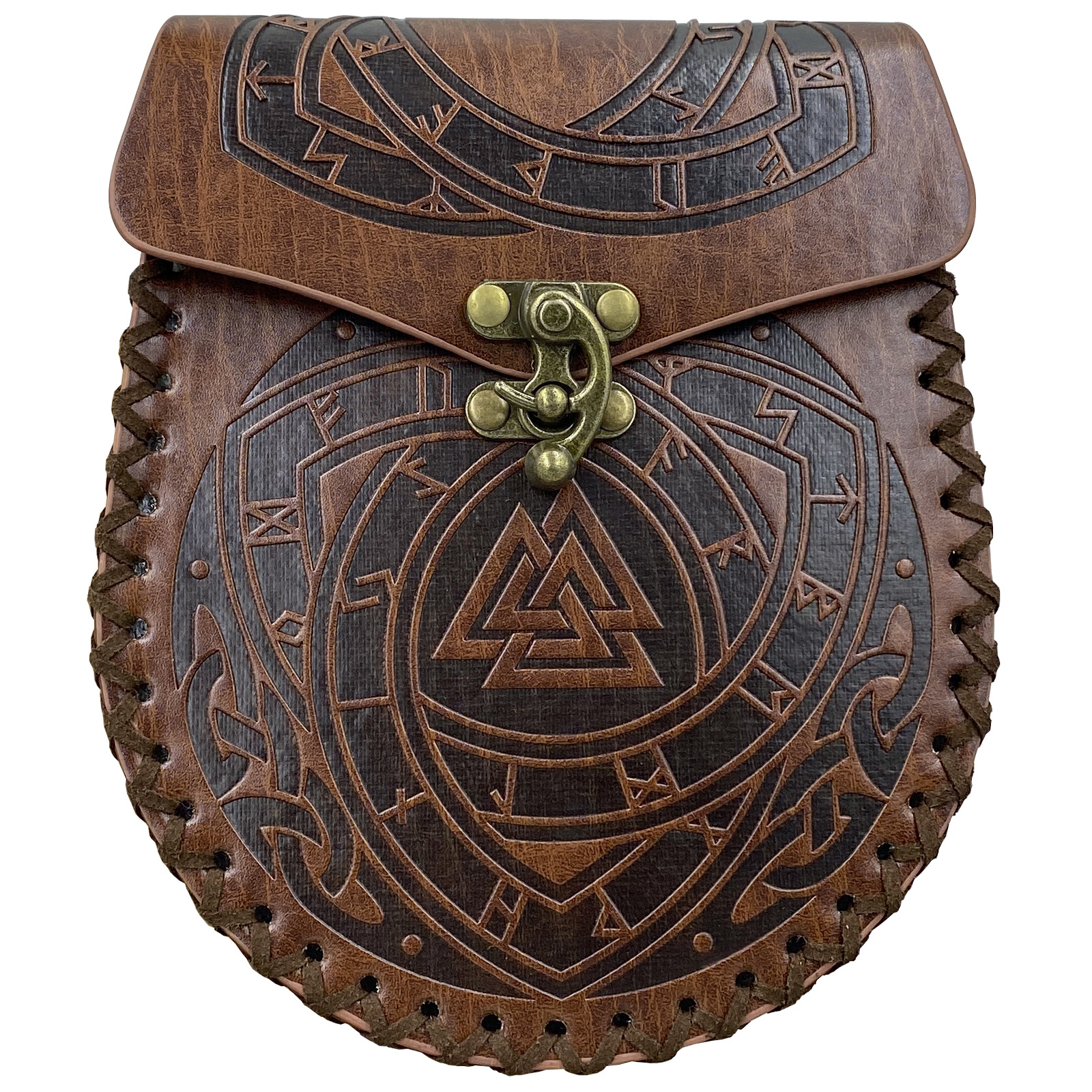 Viking Style Medieval Hanging Belt Coin Purse Vintage Belt Bag — foto 16