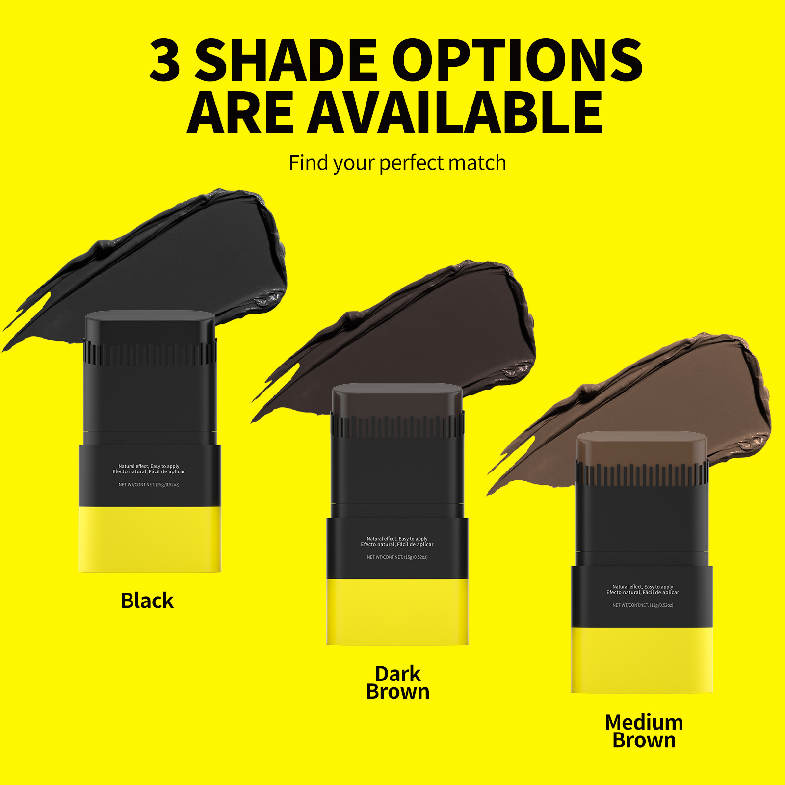 White Hair Color Supplement Stick Artifact Filling Hairline Waterproof