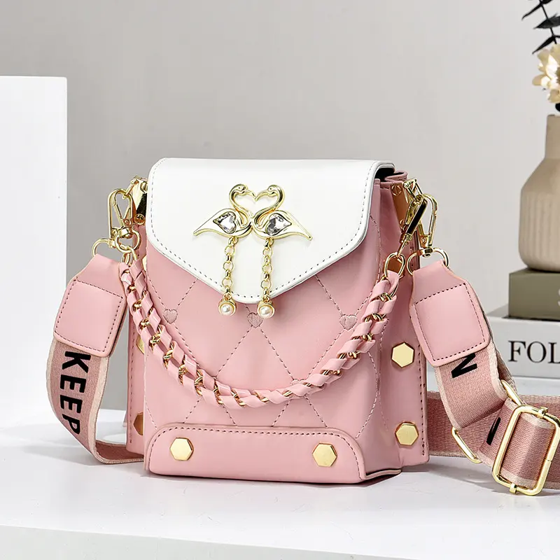 New Stylish Good Texture Shoulder Bag All-matching Western Style