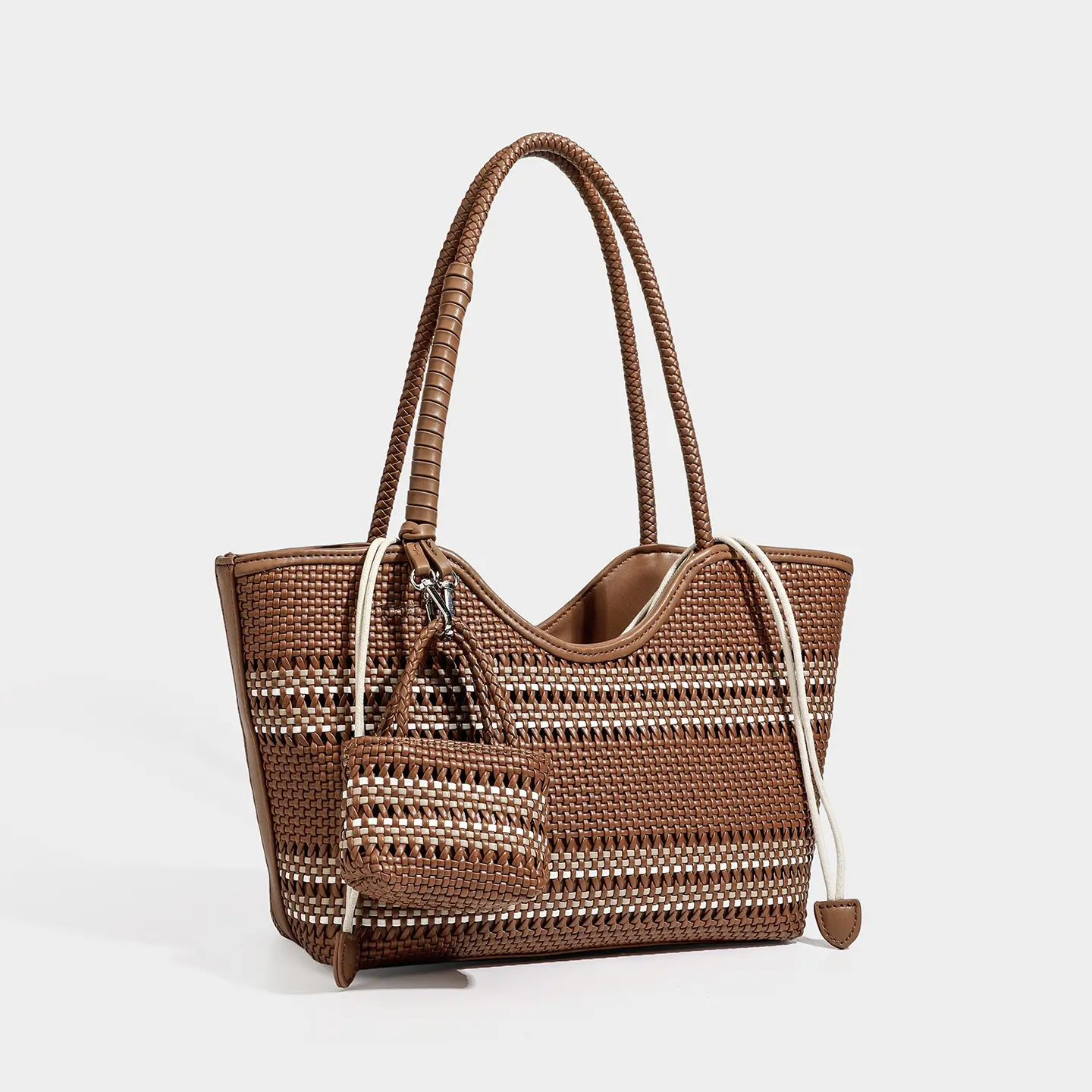 Fashionable Tote Bag Large Capacity Vacation-style Single-shoulder