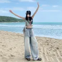Light Blue Trousers