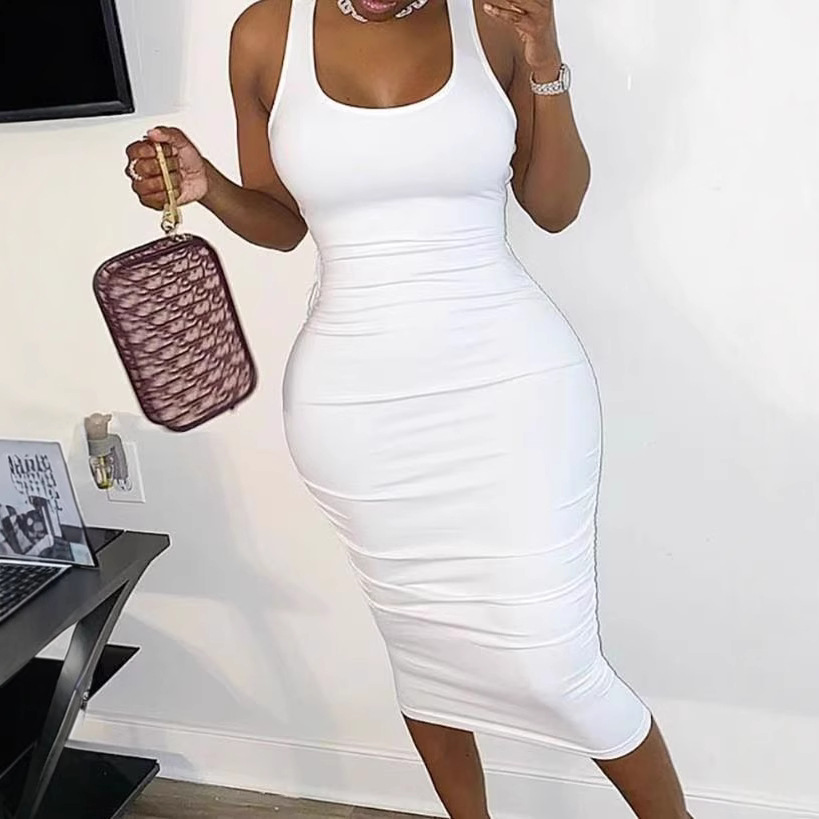 Back-Slimming Sexy Bodycon Dress For Nightclubs