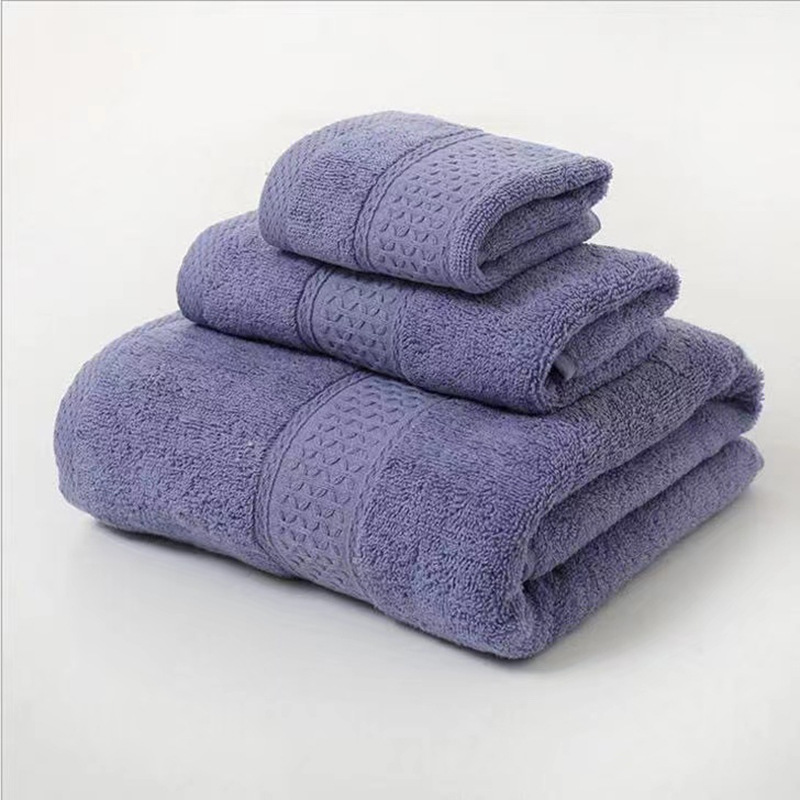 6-Piece Thick Absorbent Pure Cotton Towel Set