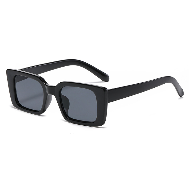 Square Small Frame Simple Fashion Vintage Sunglasses - Image 6