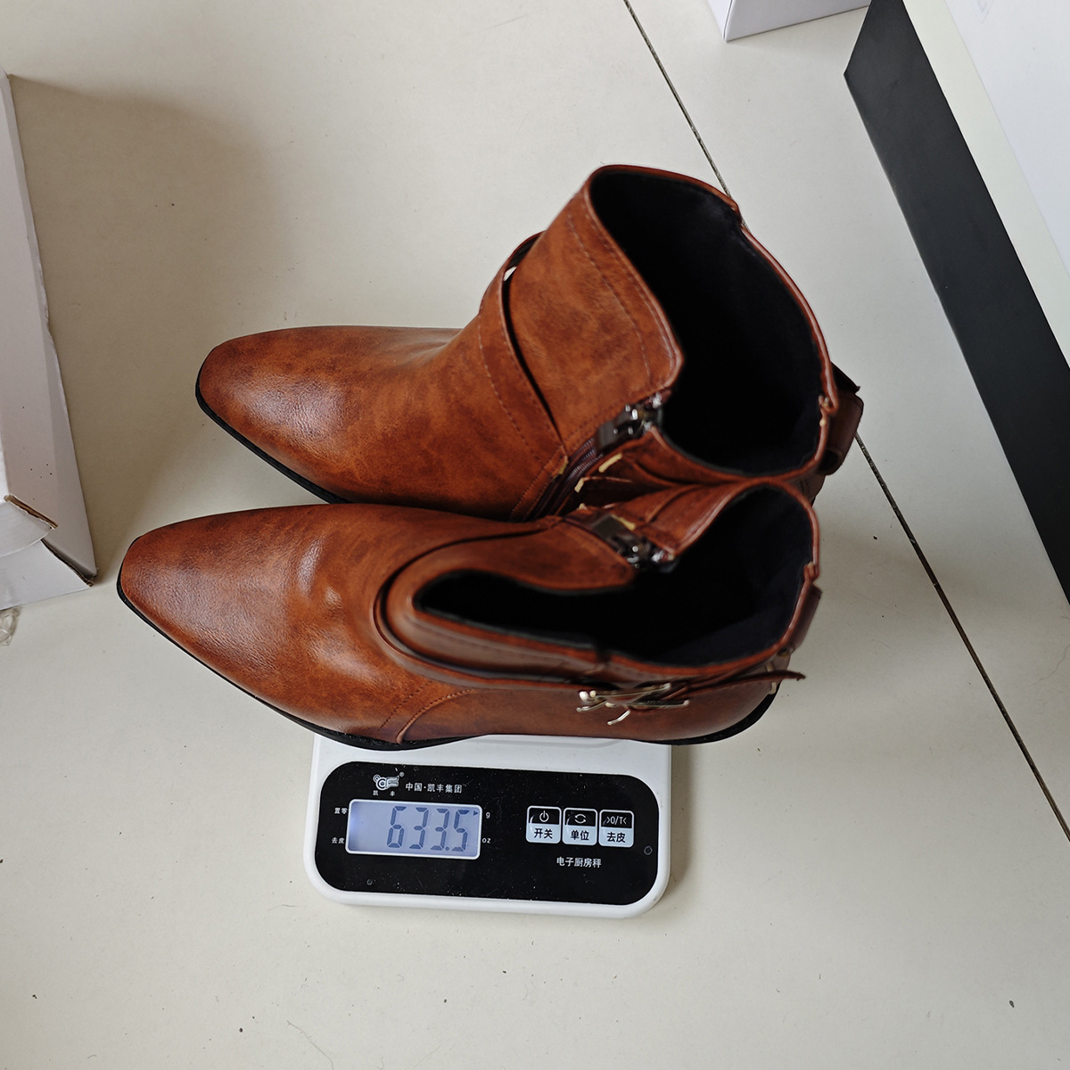 Sarah Express Buckle Ankle Boots Full Look