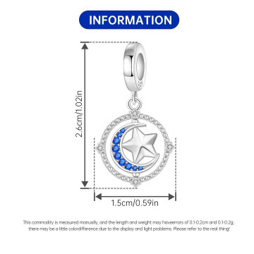 Starry Sky Astronaut Diy Bracelet String Beads Pendant
