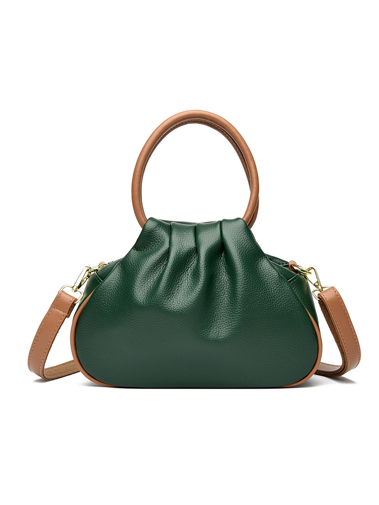 Large-capacity Pleated Crossbody Shoulder Bag For Women