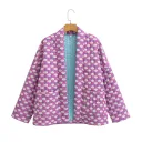 Floral Jacket Violet