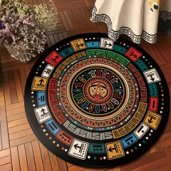 Ethnic Style Floral Tea Table Hanging Basket Living Room Carpet - Dz157 - View 1