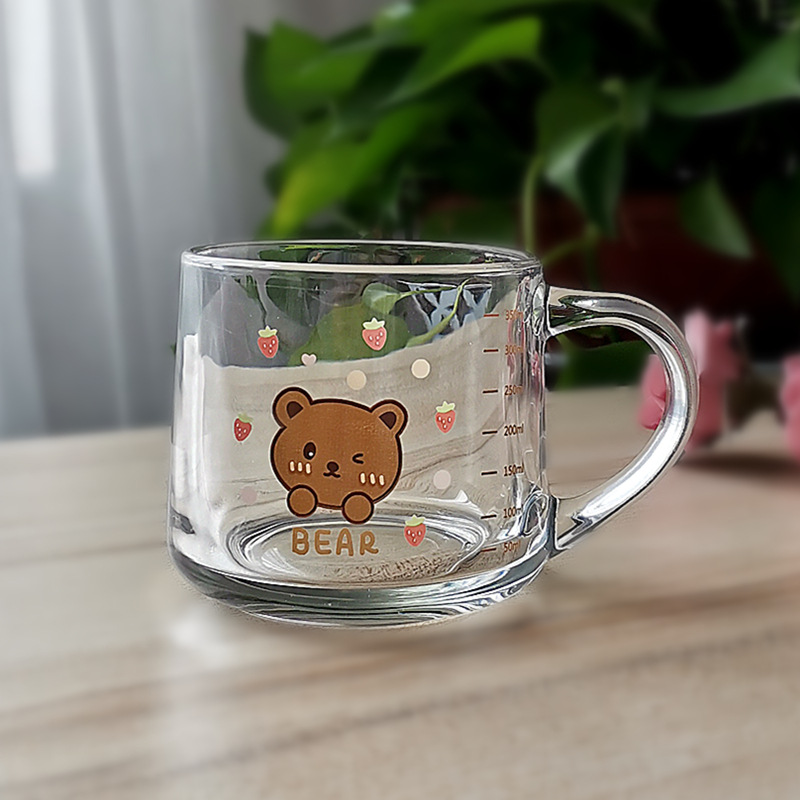 Stylish Minimalist And Uniquely Designed Glass Water Cup
