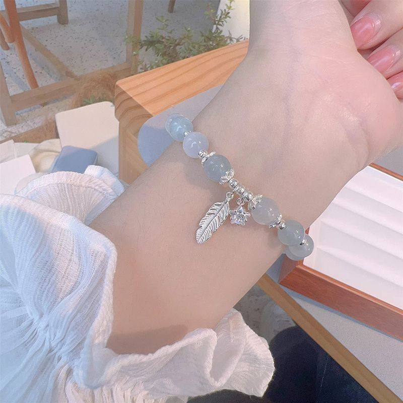 Niche Ins Light Luxury Obsidian Bracelet Women's Simple All-match