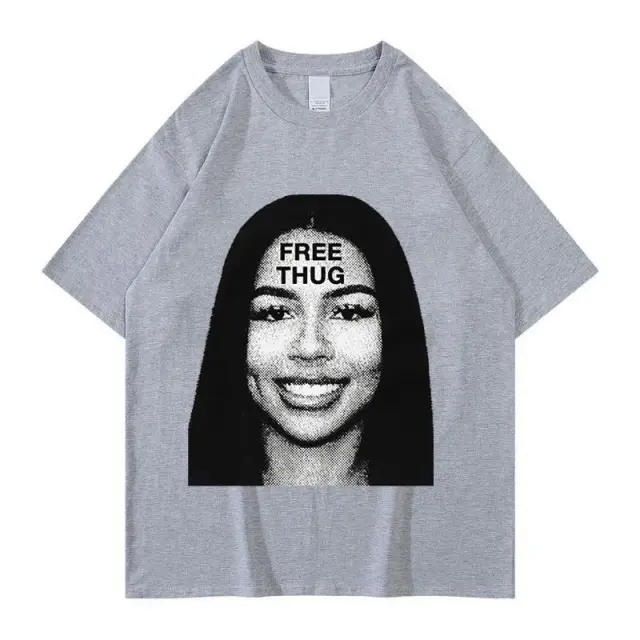 Women's Retro Short Sleeve Top Hip Hop T shirt Gary L - Shop at LoveMi