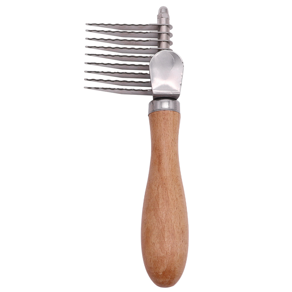 Pet Grooming Brush For Removing Knots And Loose Fur From Cats