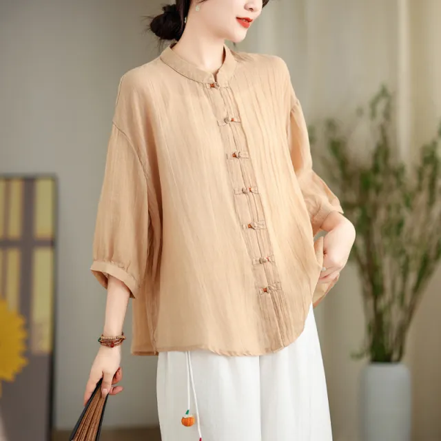 Real Shot Improved New Open Shirt Khaki - Shop at LoveMi