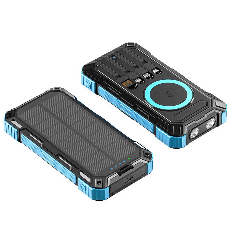 Comes With Four-wire Solar Charging Unit 7