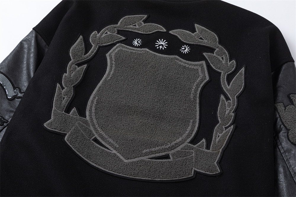 Machine Embroidery Baseball Uniform Jacket Male - Image 13