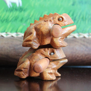 Wooden Frog Guiro