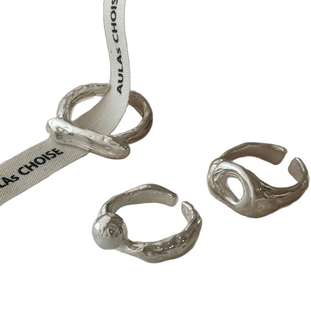 Light-luxury High-end Ring With A Niche Designer-inspired Design