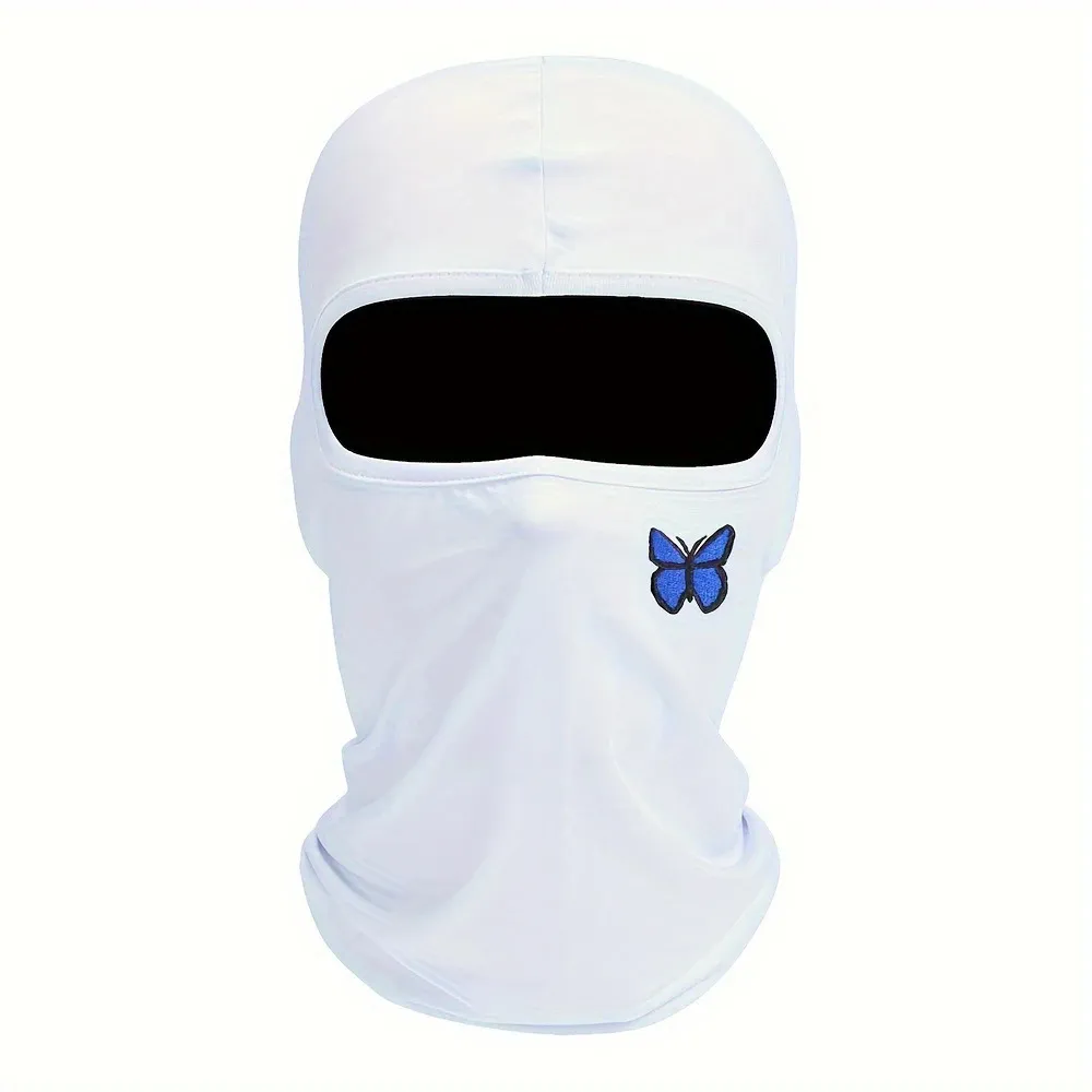 Outdoor Breathable Sun Protection Wicking Sleeve Cap - White