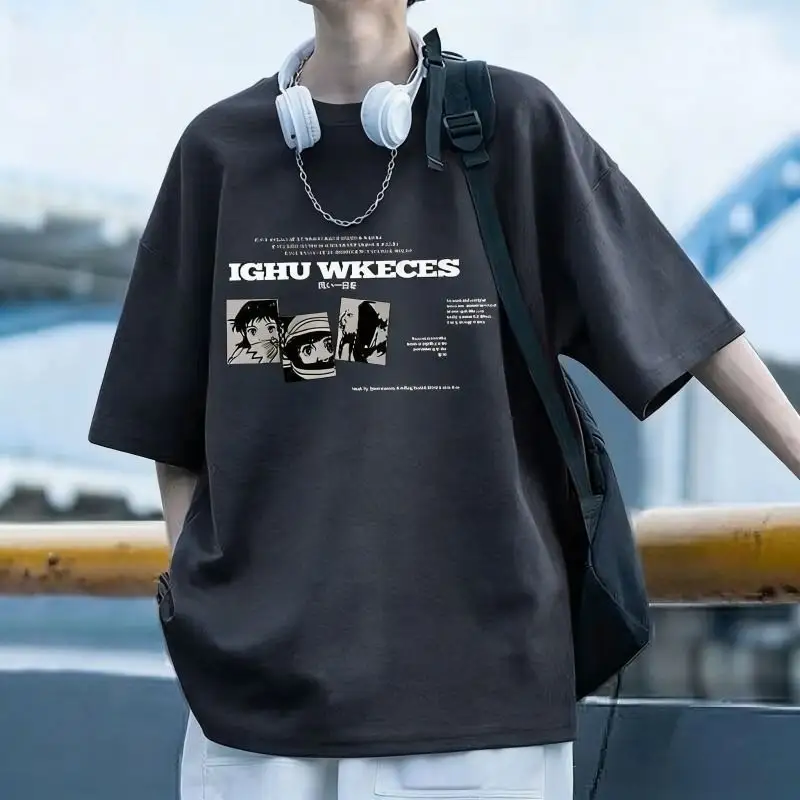 Mens Short-sleeve T-shirt New Summer Style Casual