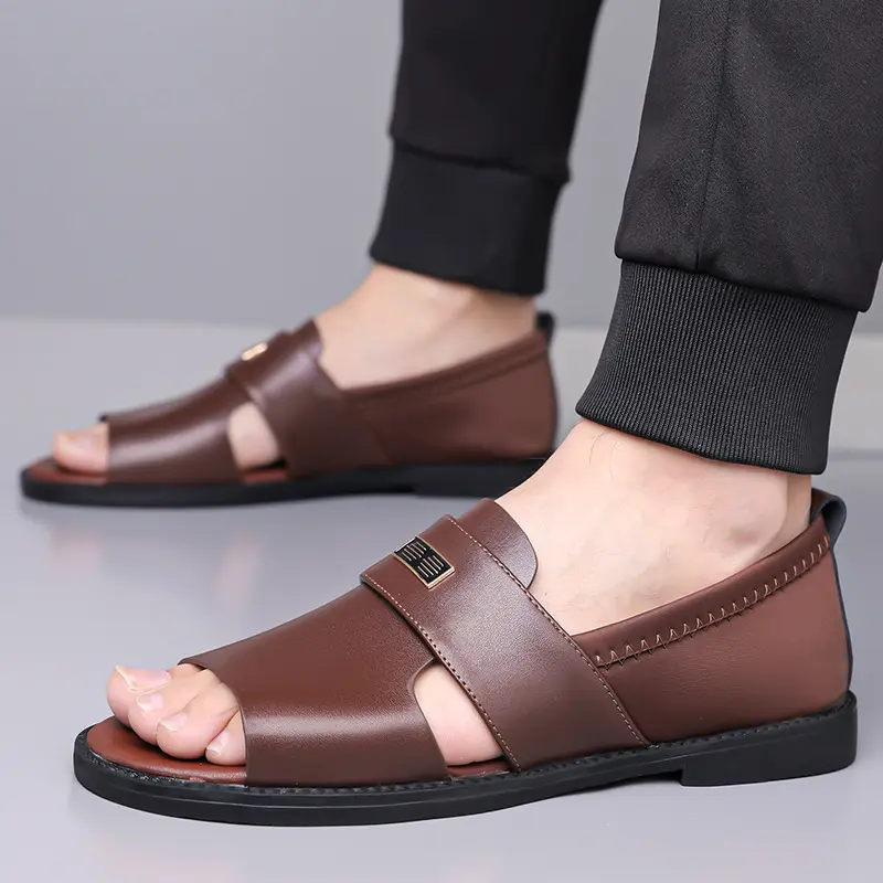 Mens Hollowed-Out Breathable Casual Fashionable Sandals