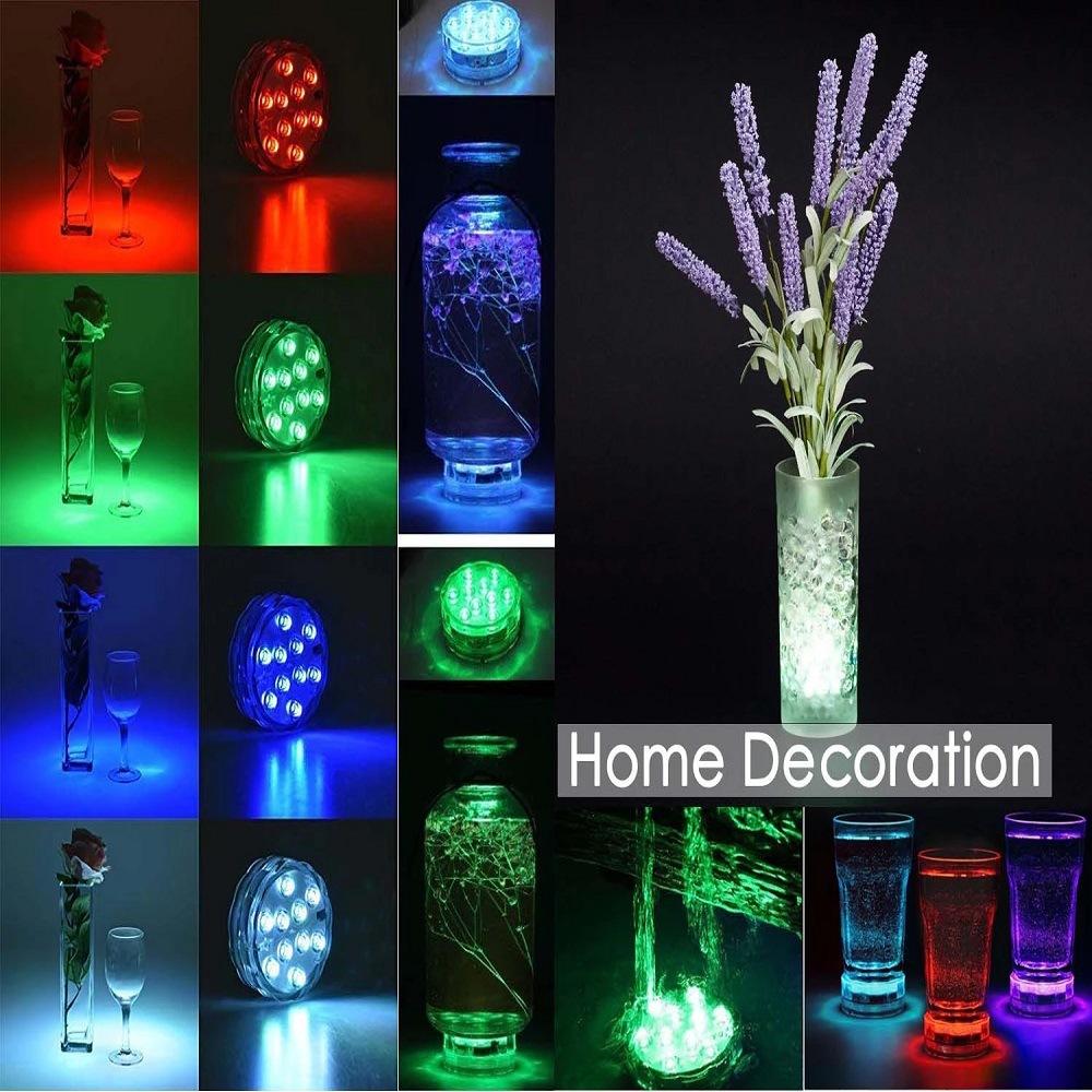 Colorful Underwater Lights Waterproof Aquarium detail photo 3